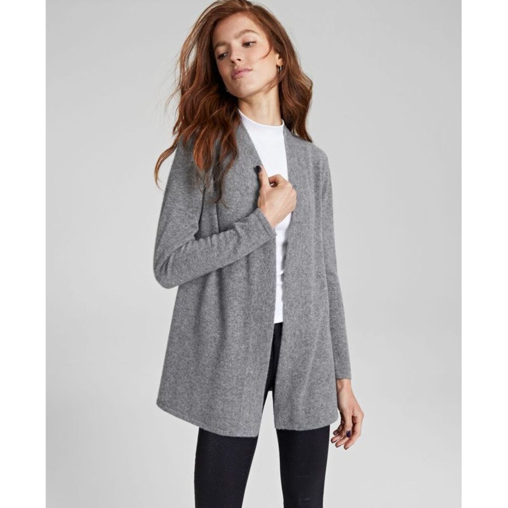 Charter Club Women's 100% Cashmere Duster Sweater, Regular & Petites